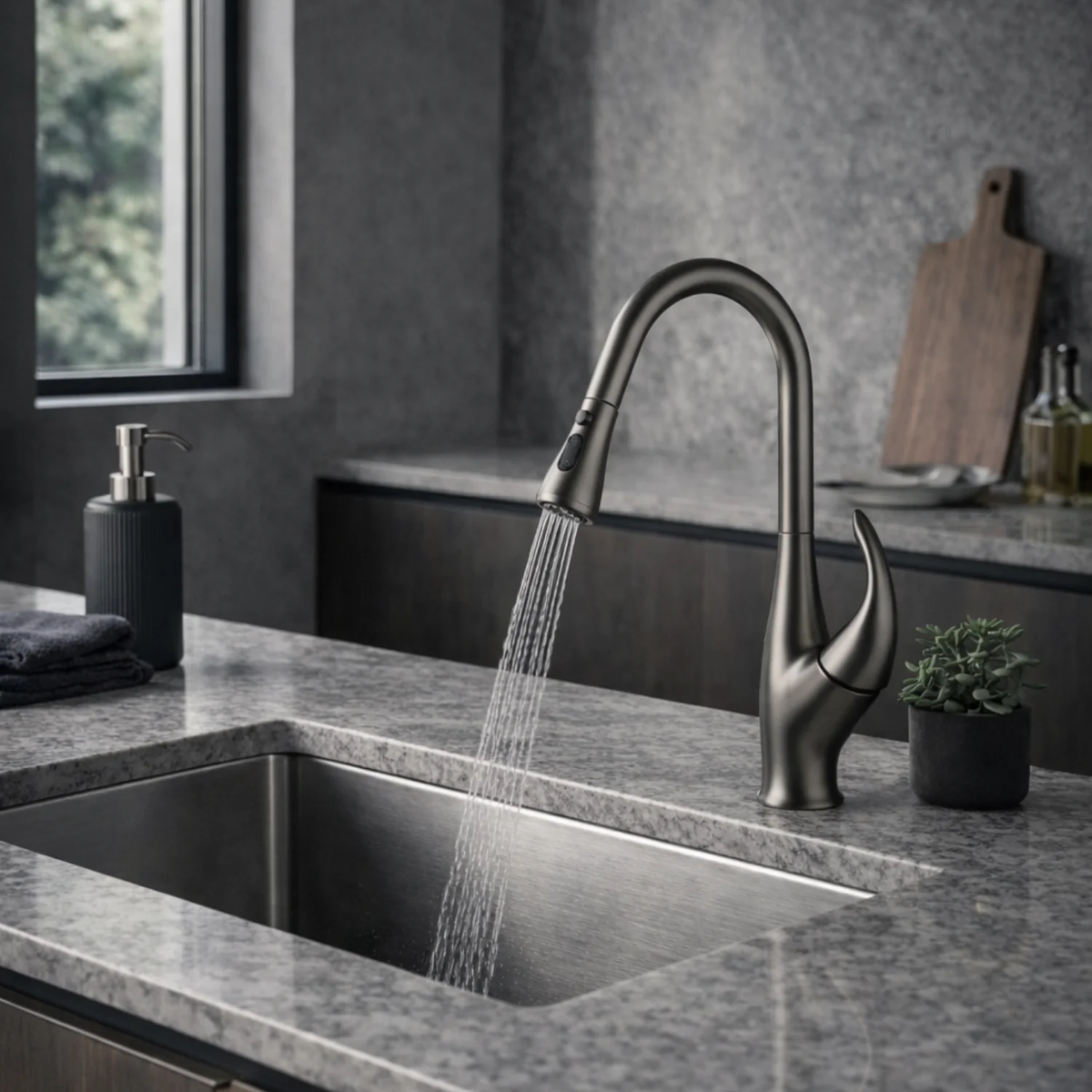 AURIX Pull-Down Kitchen Faucet