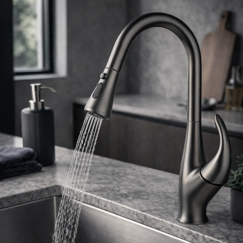 AURIX Pull-Down Kitchen Faucet