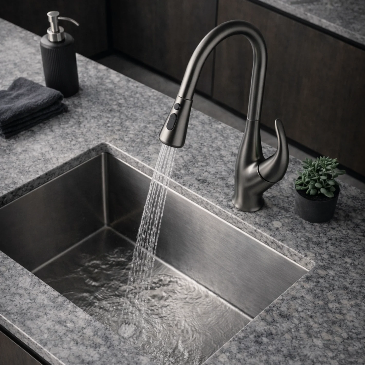 AURIX Pull-Down Kitchen Faucet